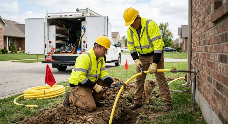 Gas Line Service