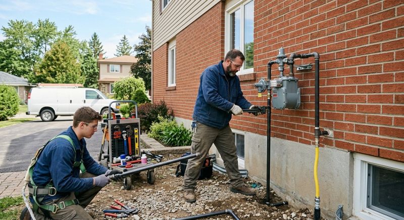 Fire Pit Gas Line Installation in Sacramento, CA