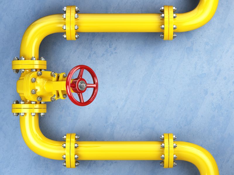 Gas Line Piping