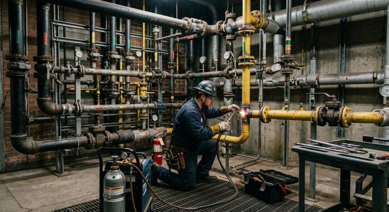 Commercial Gas Piping in San Antonio, TX