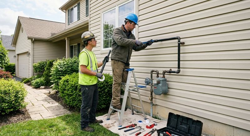 Gas Line Repair in Sacramento, CA