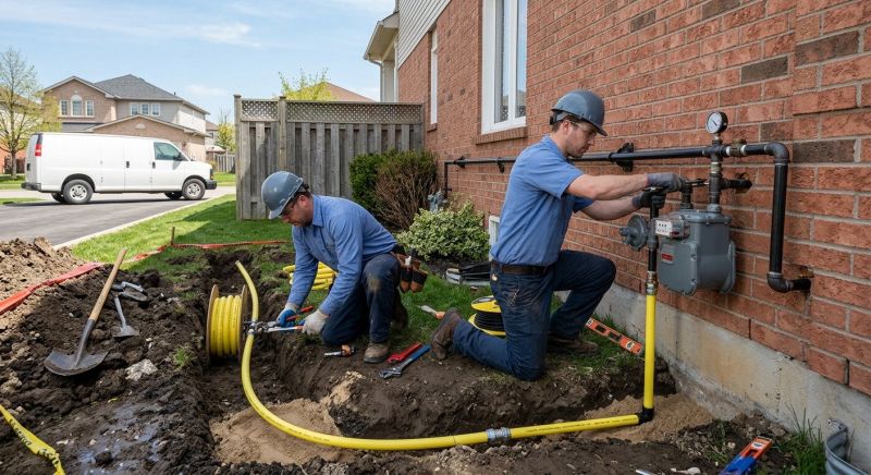 Gas Line Rerouting in Kansas City, MO