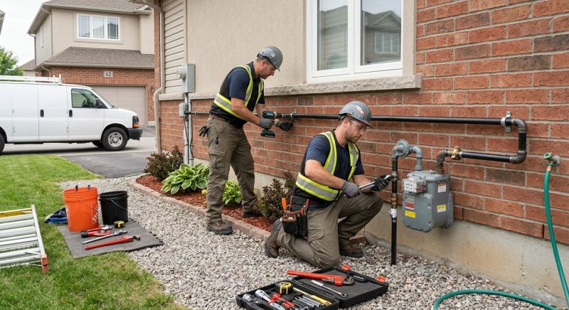 Gas Pipe Installation in Annapolis, MD