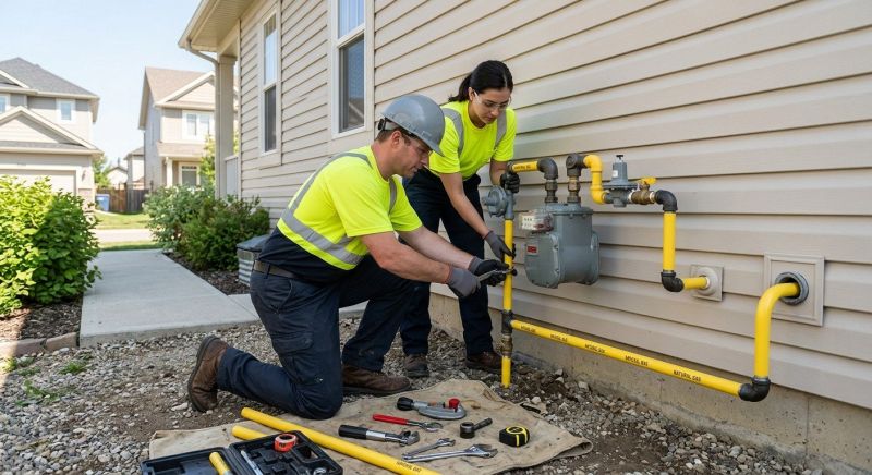 Home Gas Line Installation in San Antonio, TX