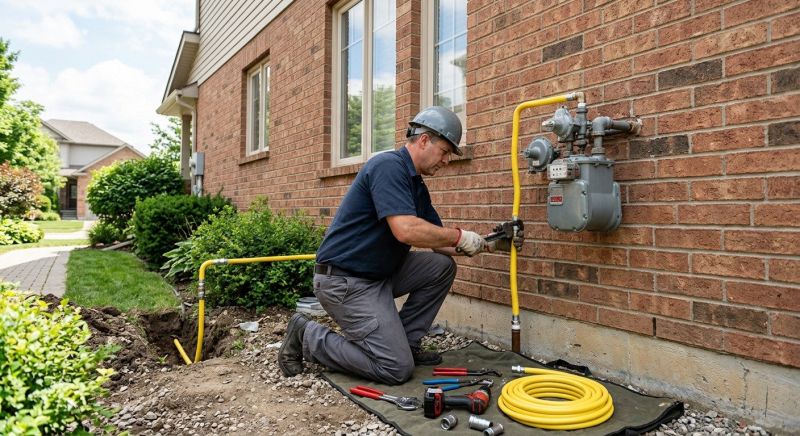 Natural Gas Line Installation in Kansas City, MO