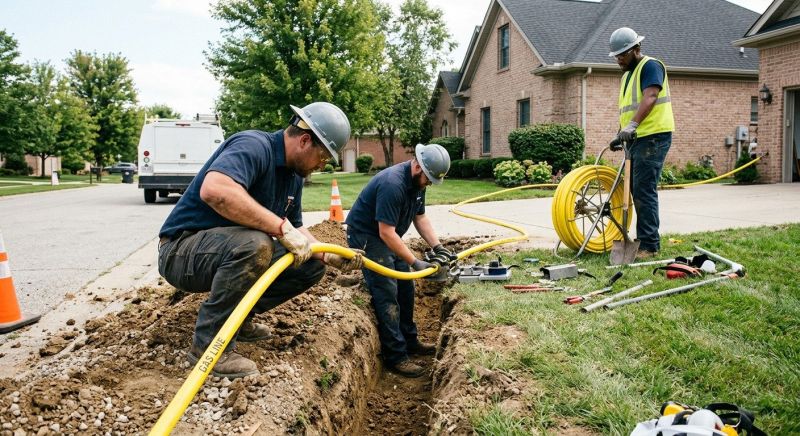 Natural Gas Line Installation in Fort Lauderdale, FL